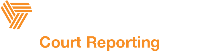 court reporting logo